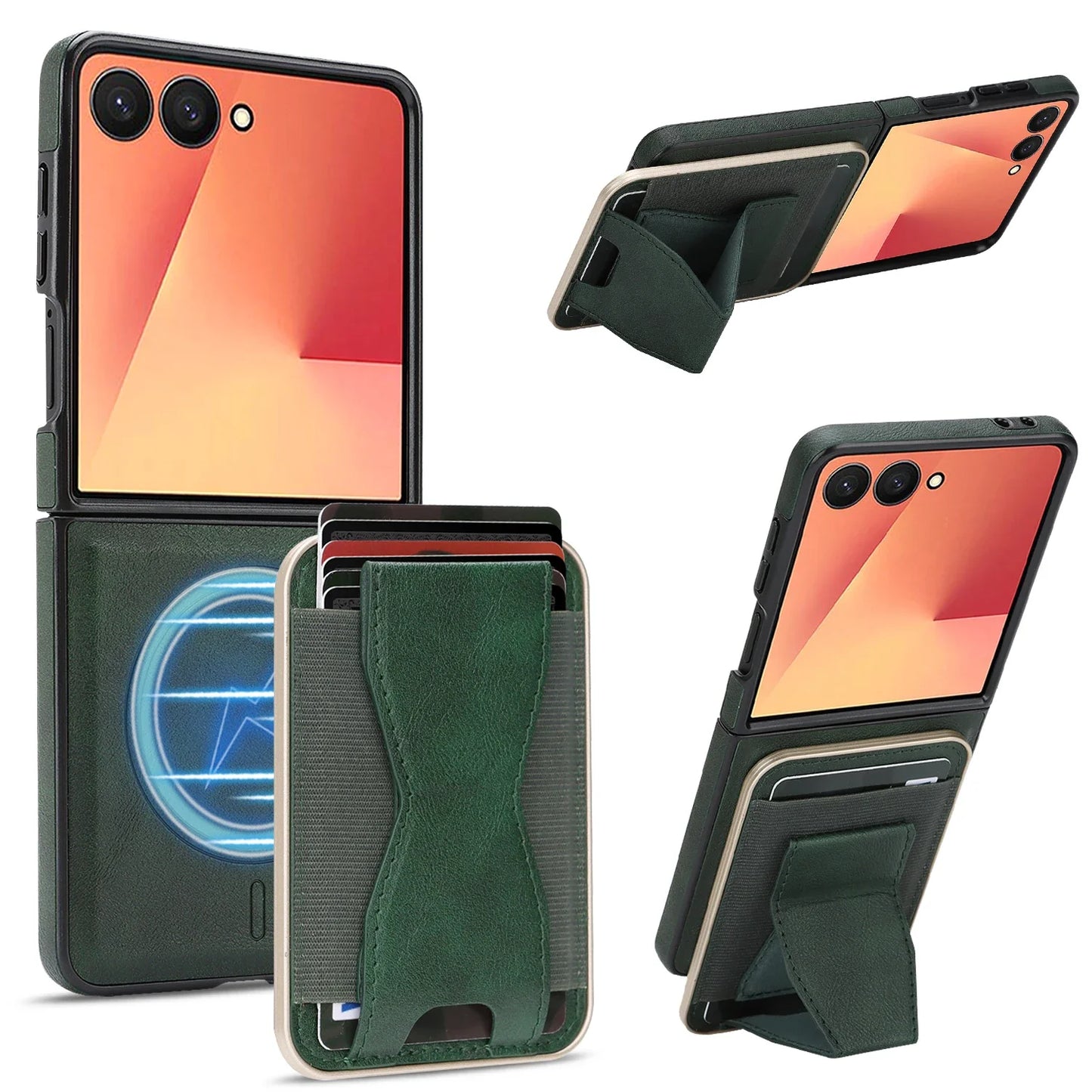 FlexWallet Leather Case For Z Flip Series