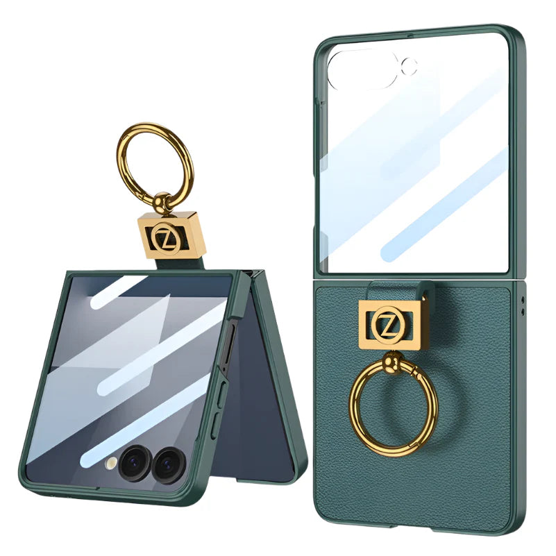 Leather Ring Stand Case
