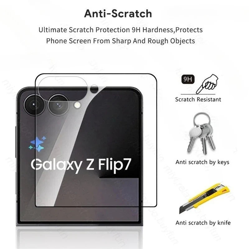 Transparent Anti-Scratch Screen Protector For Z Flip Series