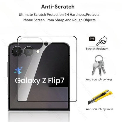 Transparent Anti-Scratch Screen Protector For Z Flip Series