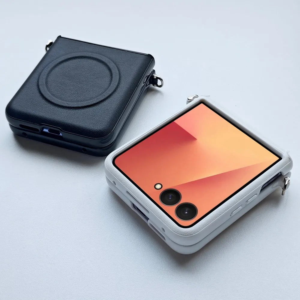Leather MagSafe Case with Hinge Protection