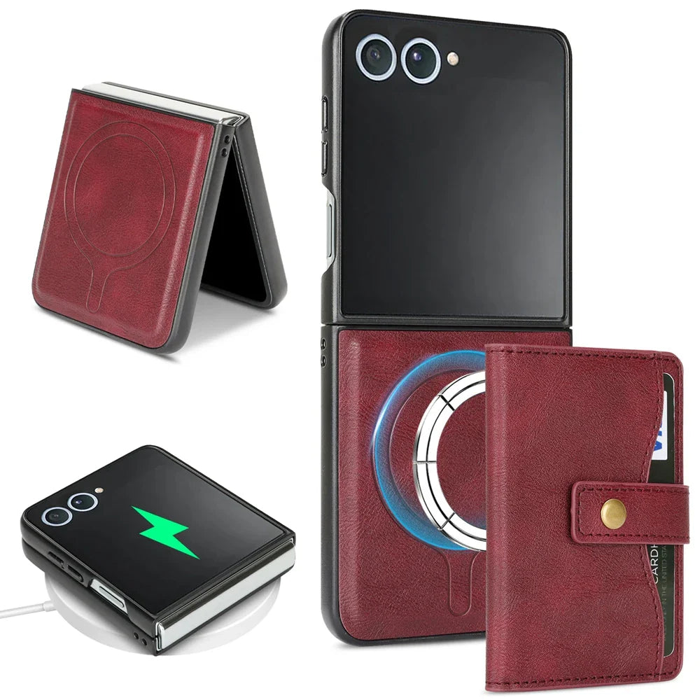 MagSafe Wallet Leather Case