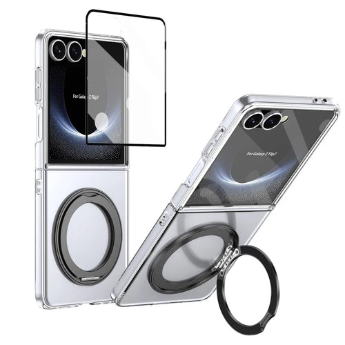 Clear Magnetic Kickstand Case