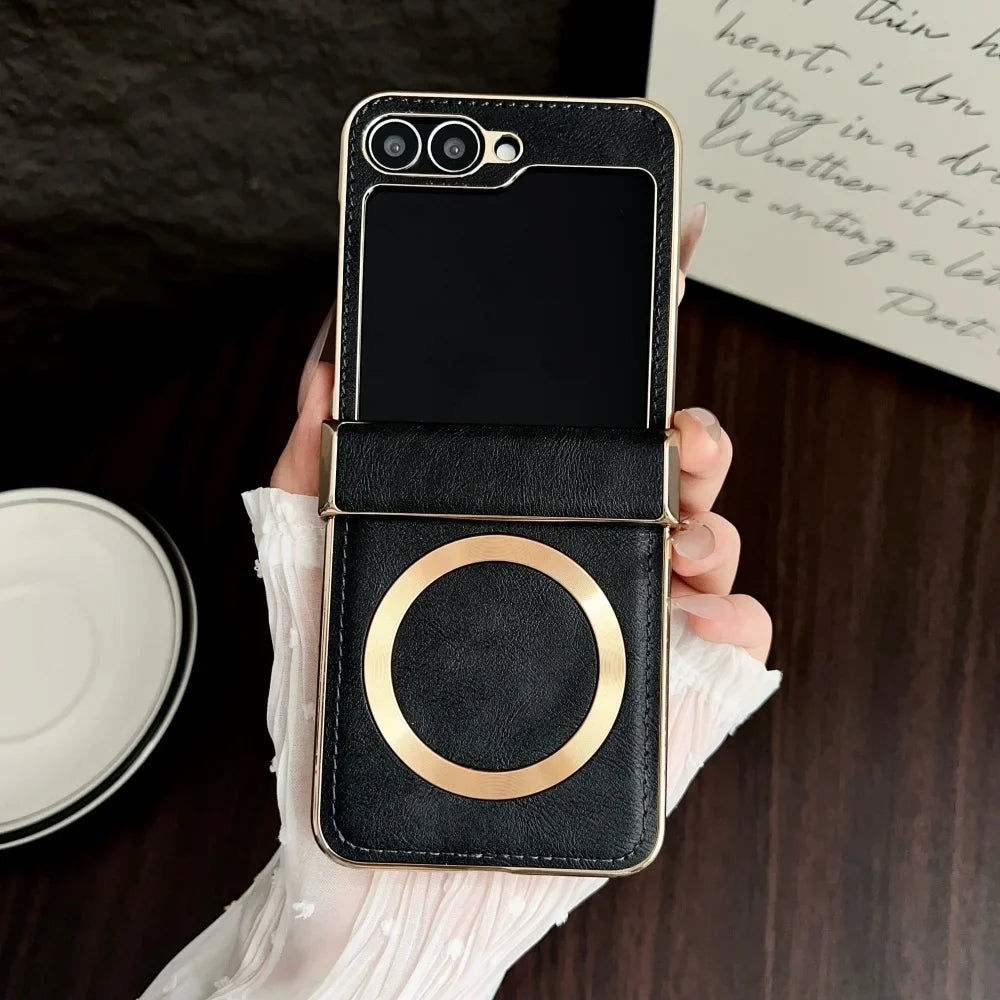 Luxury Leather MagSafe Case
