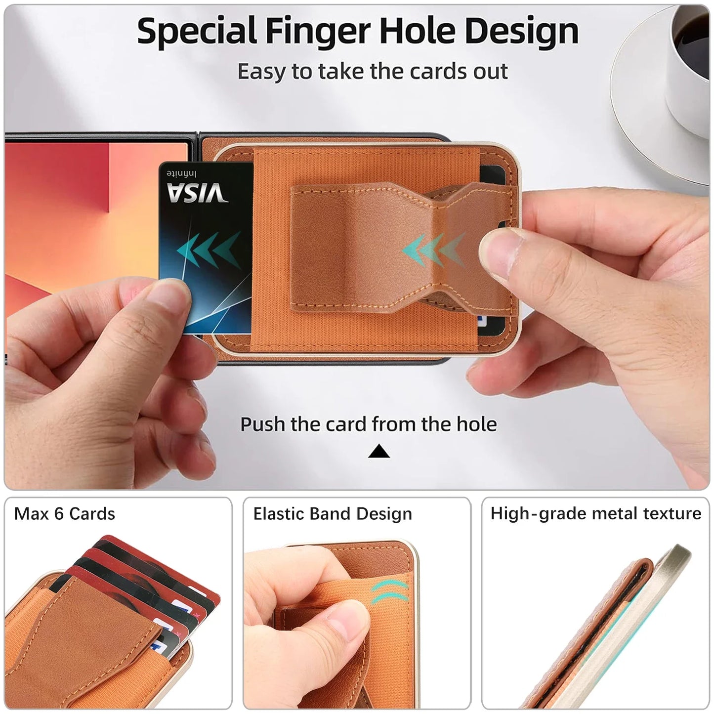 FlexWallet Leather Case For Z Flip Series