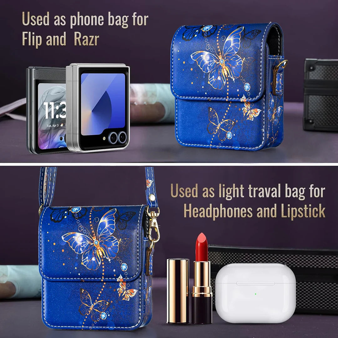 Blossom Crossbody Pouch for Z Flip