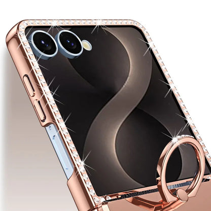 Luxury Diamond Ring Case For Galaxy Z Flip 8