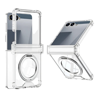 Magnetic Ring Stand Clear Case