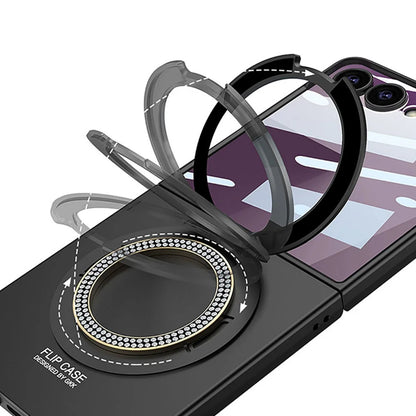 Magnetic Ring Case with Kickstand for Z Flip Series