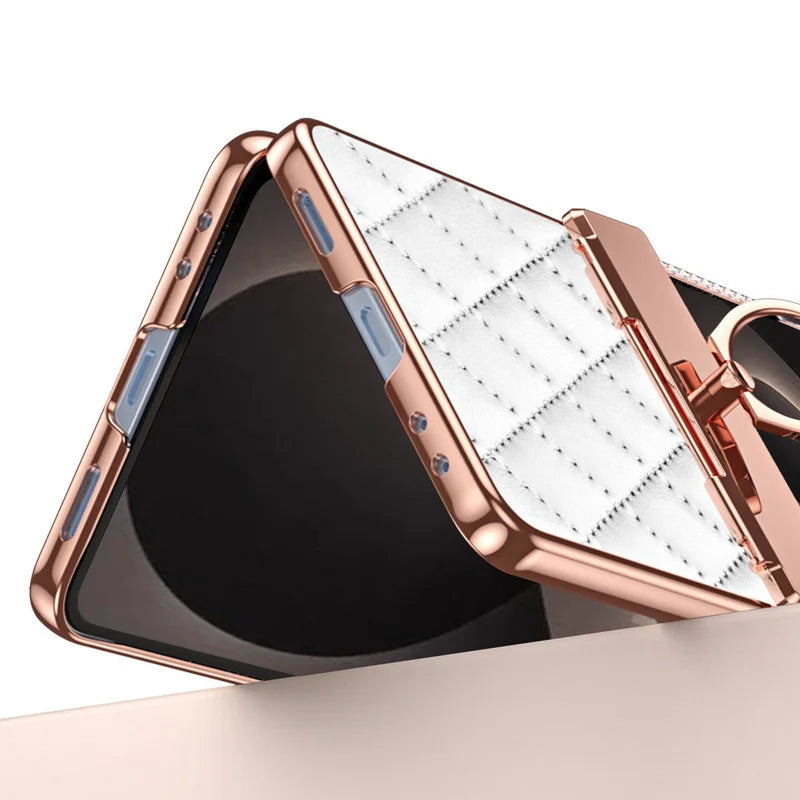 Luxury Diamond Ring Case For Galaxy Z Flip 8