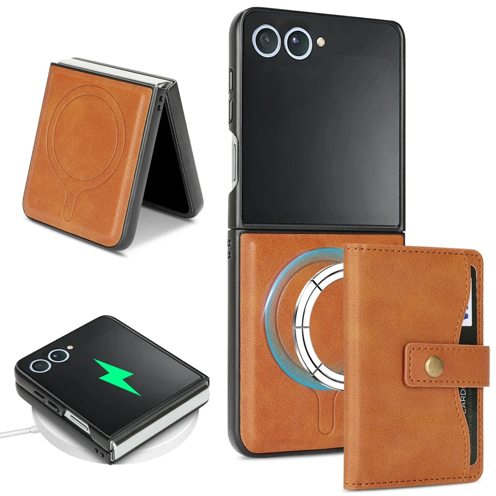 MagSafe Wallet Leather Case