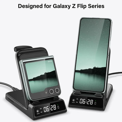 3-in-1 Charging Station for Samsung Galaxy Phone & Galaxy Watch Series