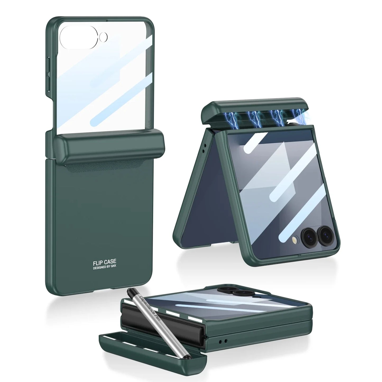 Magnetic Case with Hinge Protection for Z Flip Series