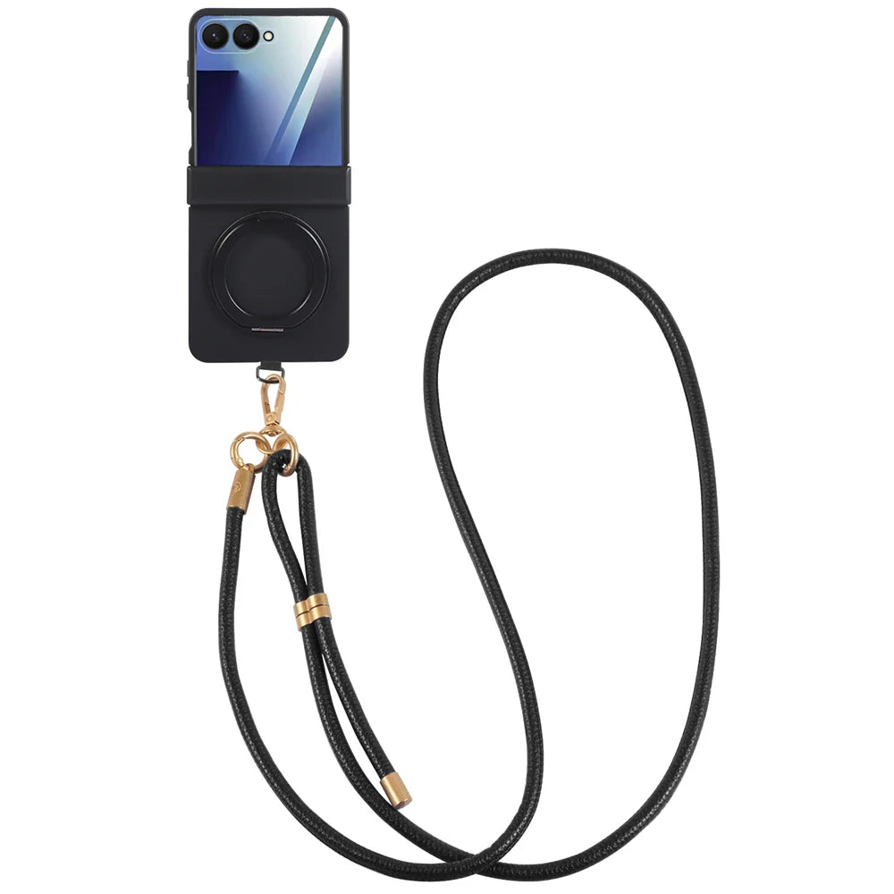 Lanyard Ring Holder Case For Z Flip