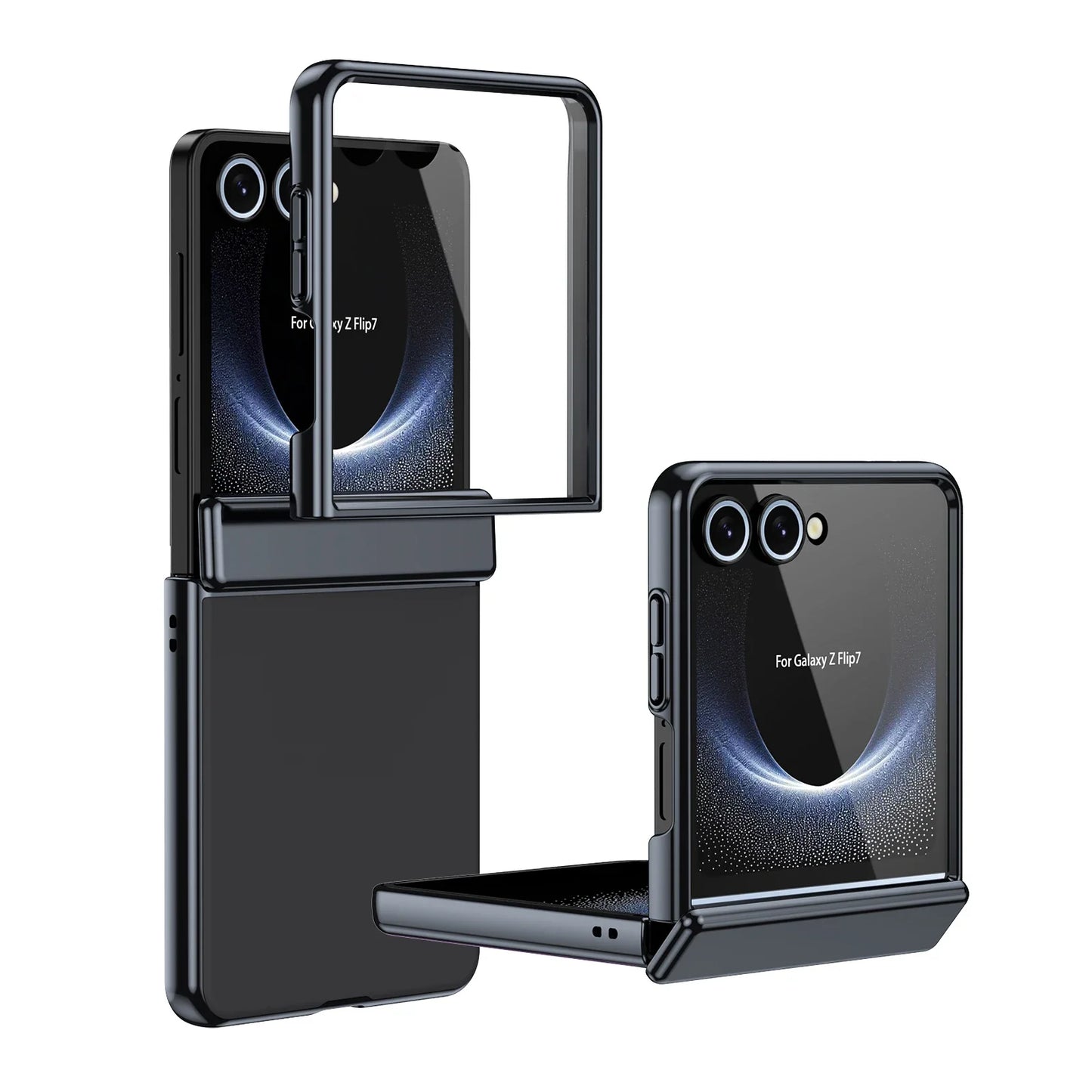 Metal Frame Case with Full Hinge Cover