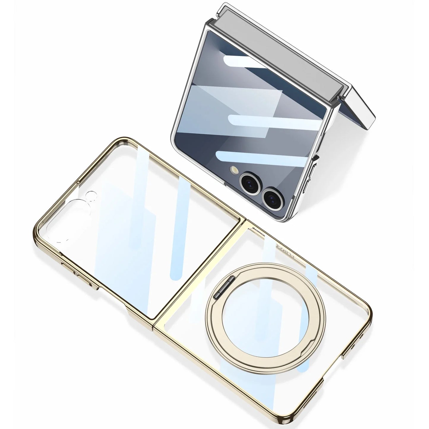 Magnetic Mirror Flip Case