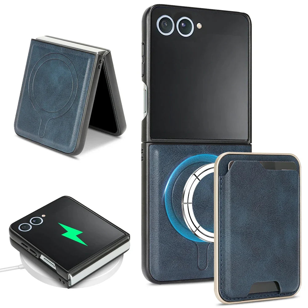 MagSafe Leather Wallet Case