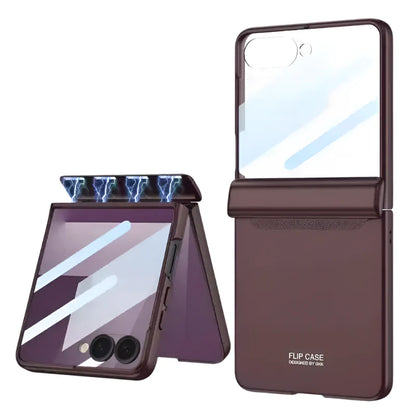 Magnetic Clear Hinge Case