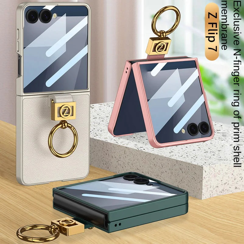 Leather Ring Stand Case