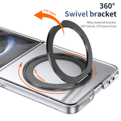 Clear Magnetic Kickstand Case