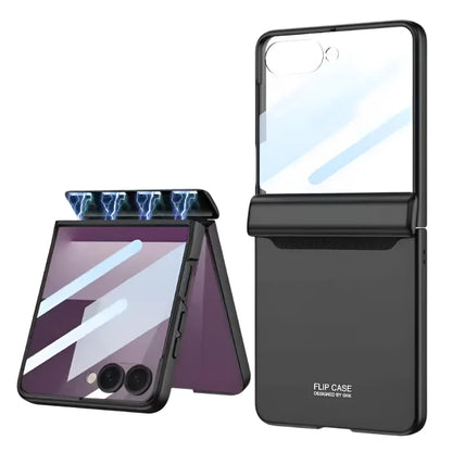 Magnetic Clear Hinge Case