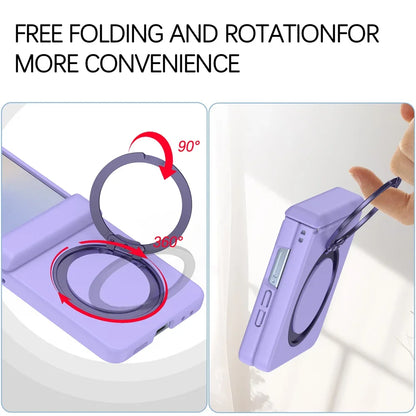 Magnetic Ring Case with Stand