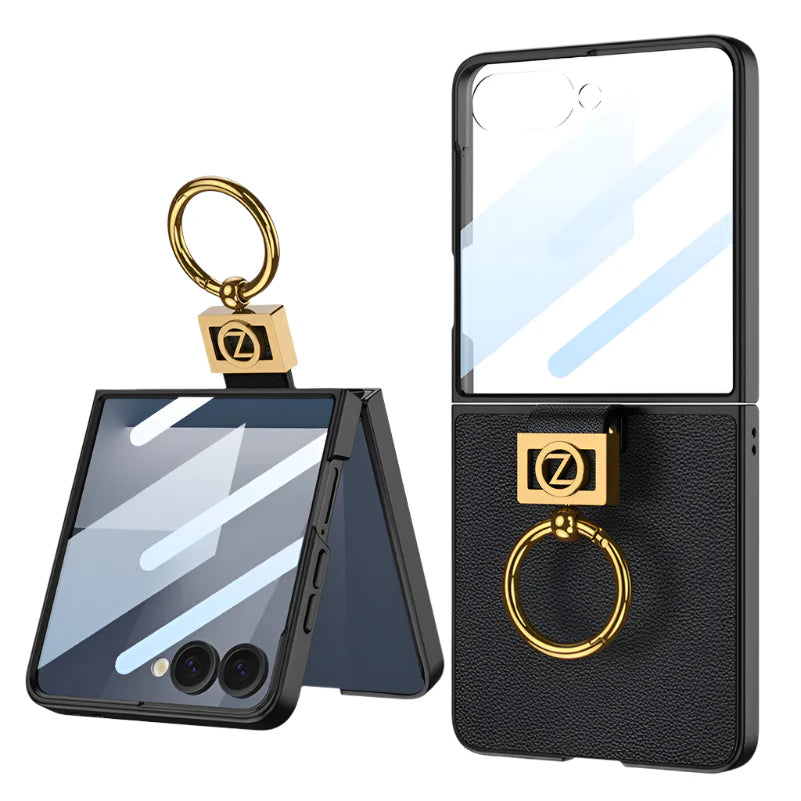 Leather Ring Stand Case