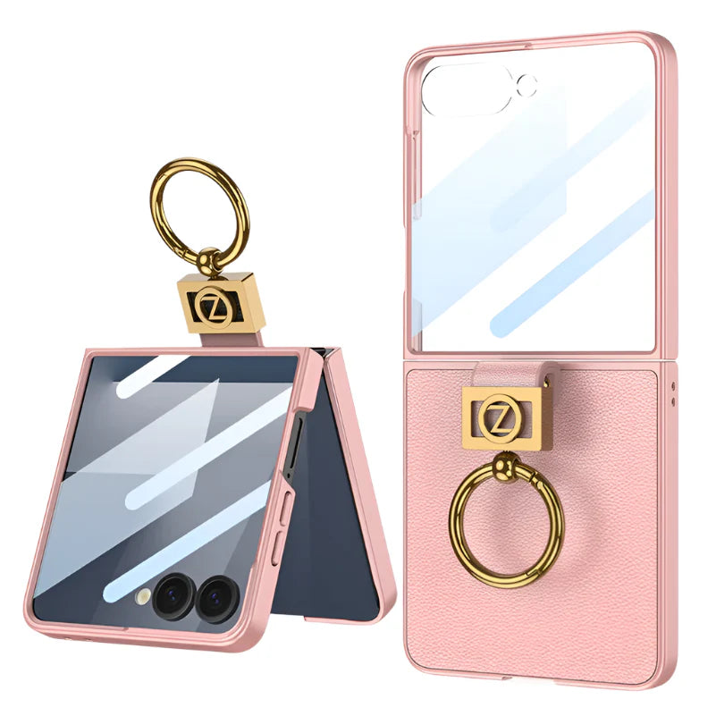 Leather Ring Stand Case