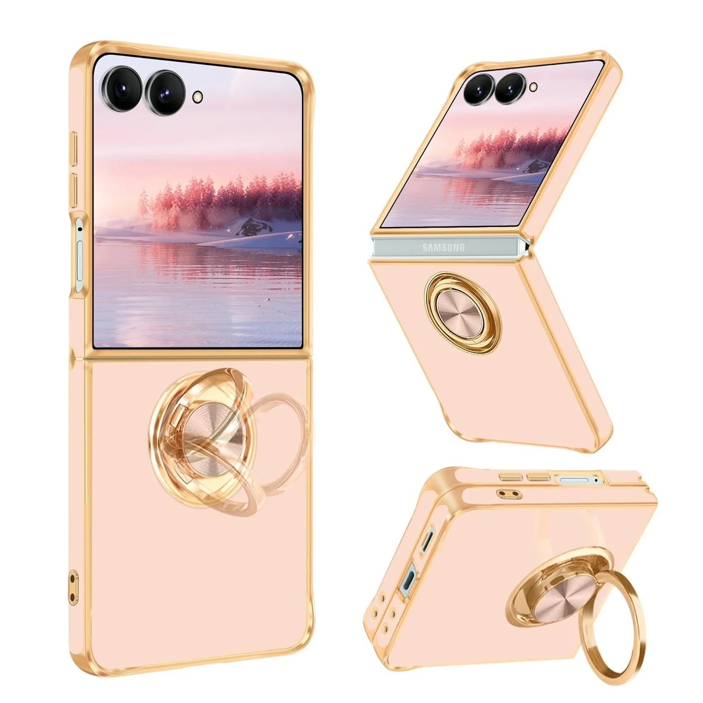 Luxury Magnetic Ring Case