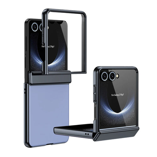 Metal Frame Case with Full Hinge Cover