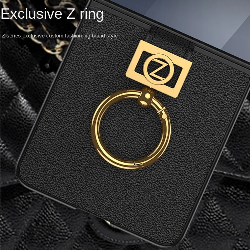 Leather Ring Stand Case