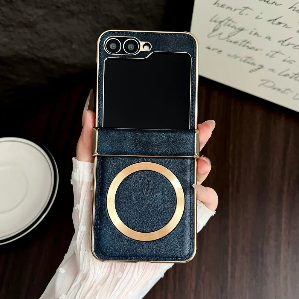 Luxury Leather MagSafe Case