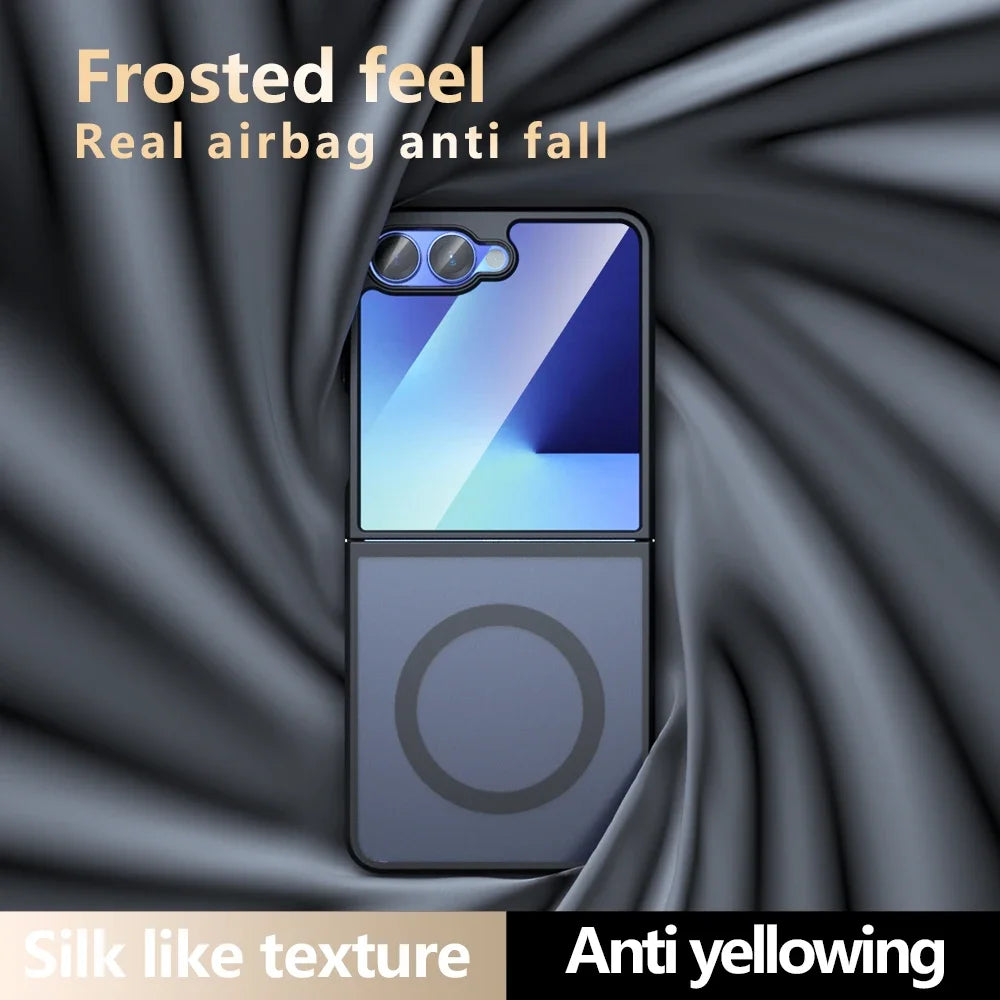 Anti-Fingerprint Flip Case