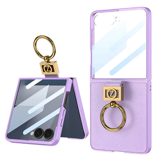 Leather Ring Stand Case