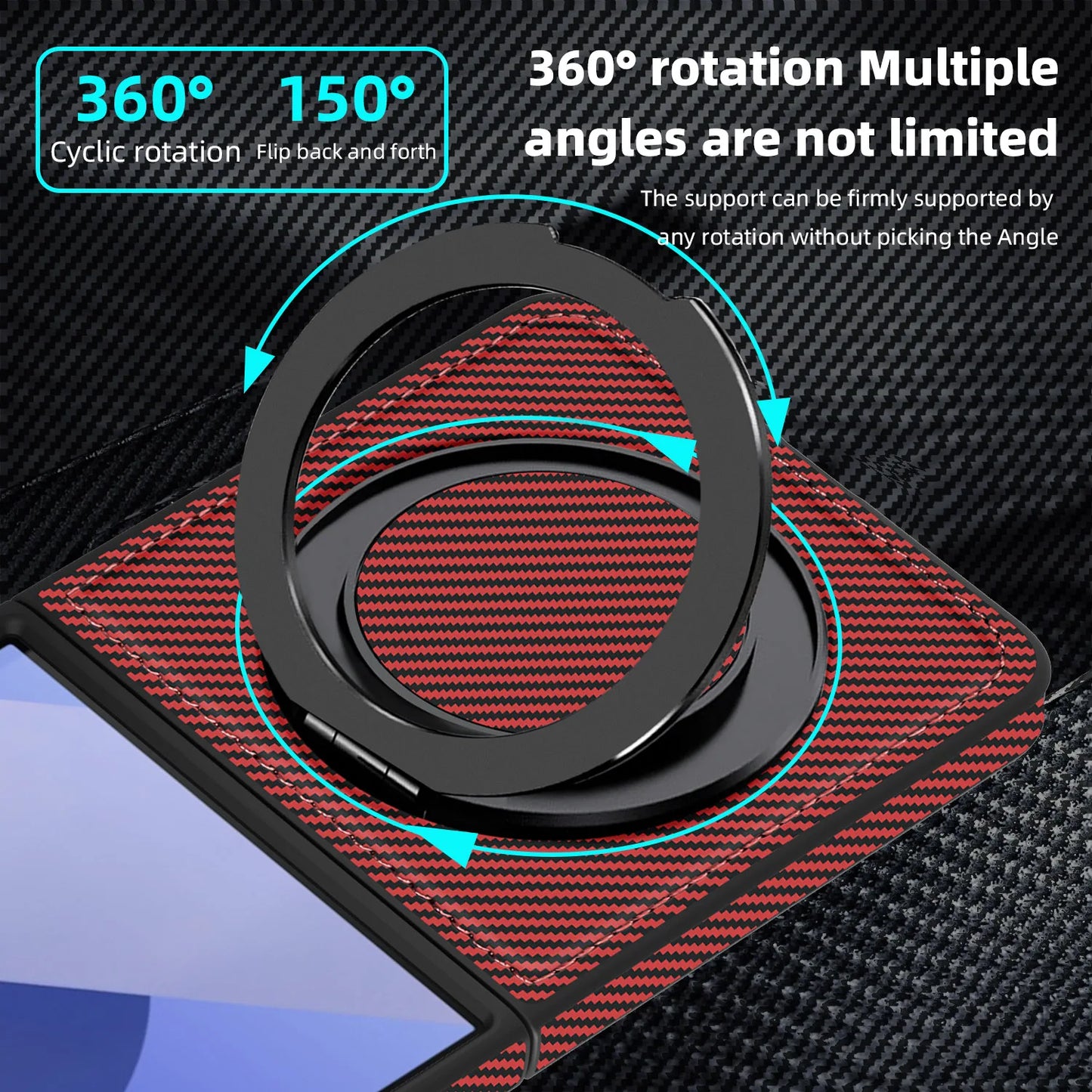 Carbon Fiber Magnetic Case