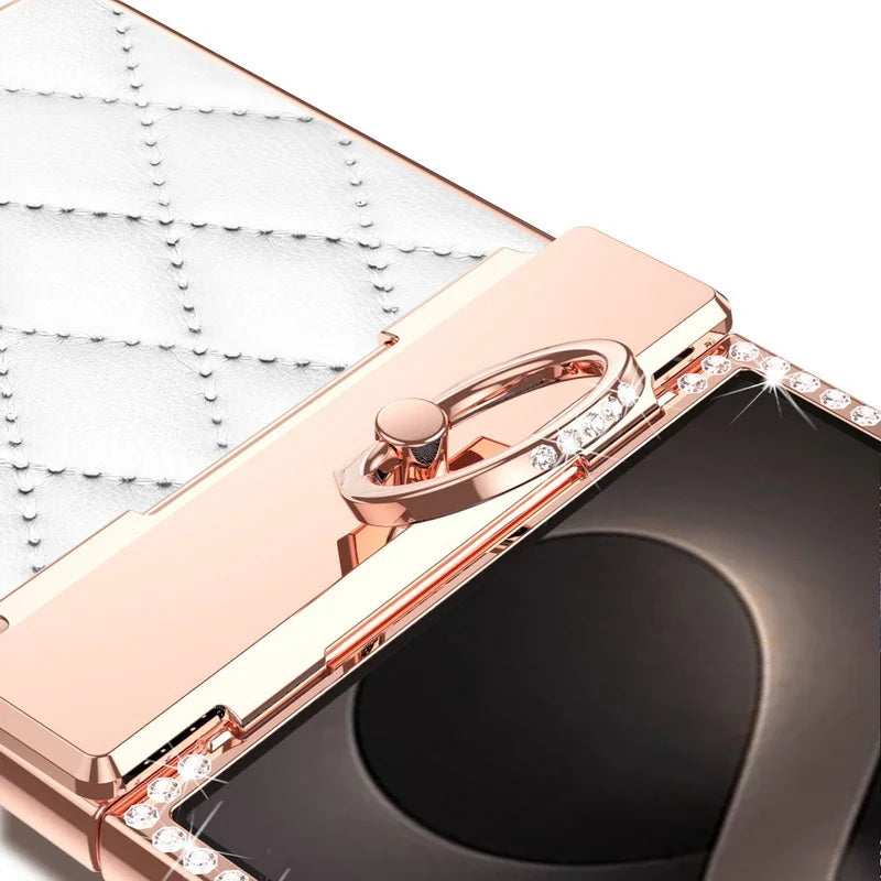 Luxury Diamond Ring Case For Galaxy Z Flip 8