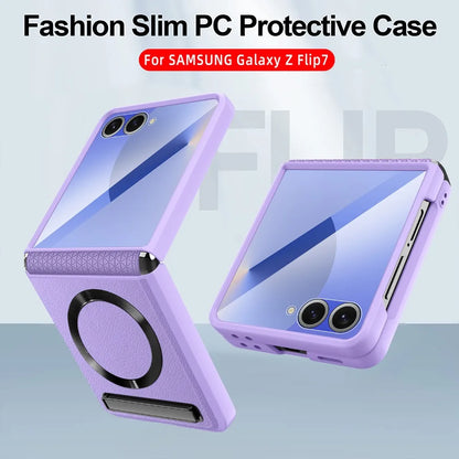 Leather Magnetic Stand Case