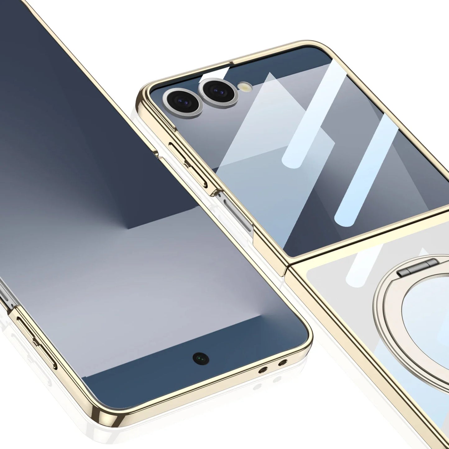 Magnetic Mirror Flip Case