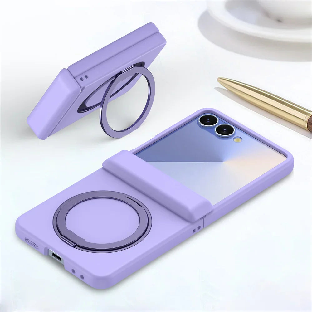 Magnetic Ring Case with Stand