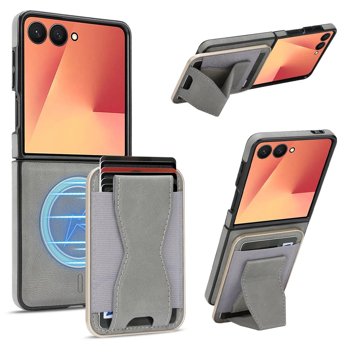 FlexWallet Leather Case For Z Flip Series