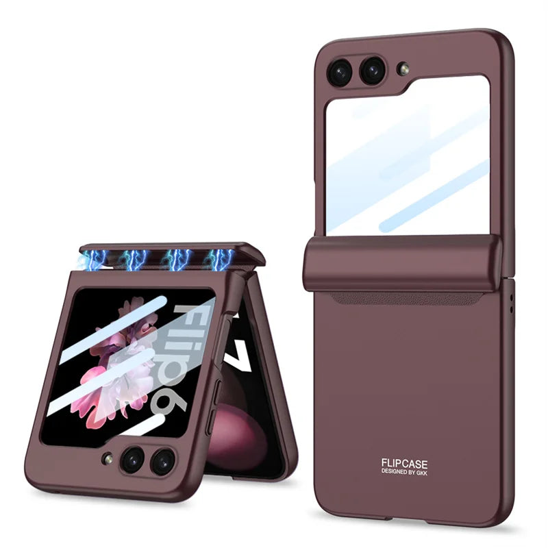 Magnetic Clear Hinge Case