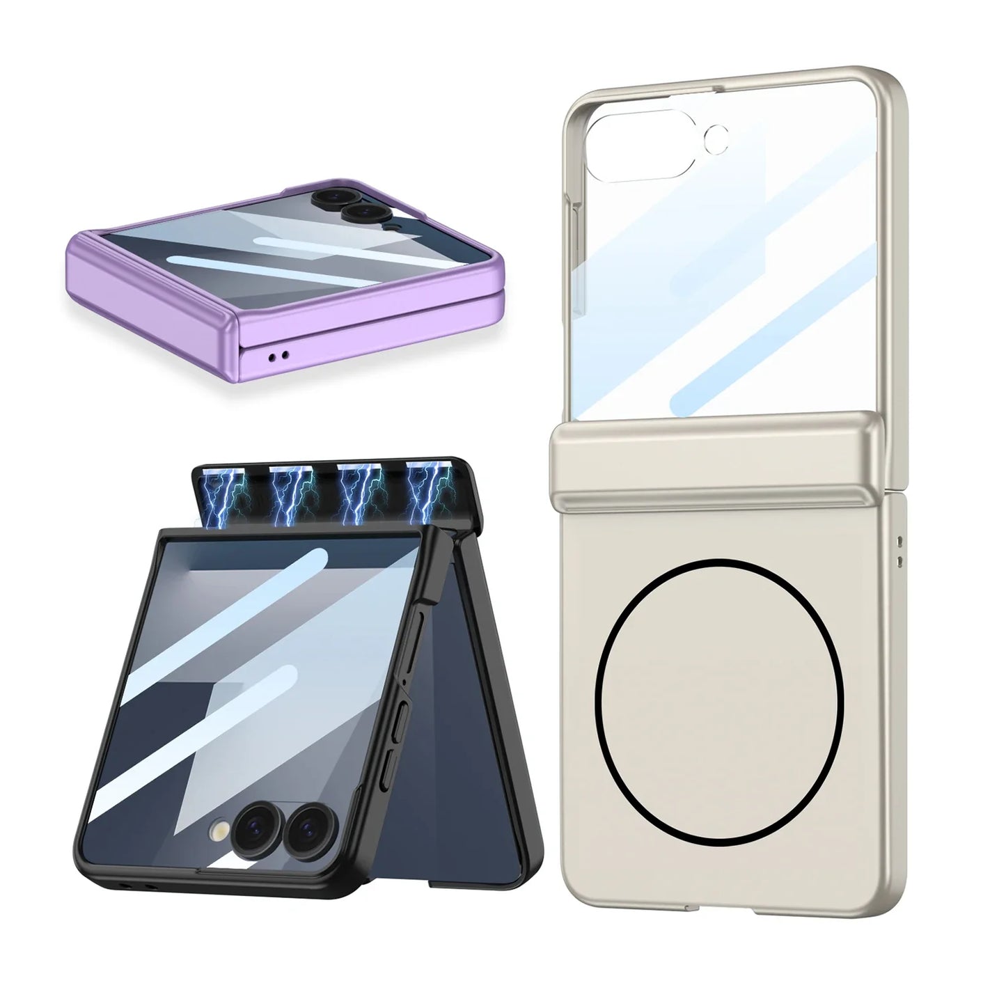 Ultra Thin Magnetic Case & Hinge Protection