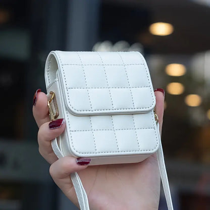 Quilted Crossbody Phone Pouch for Samsung Z Flip