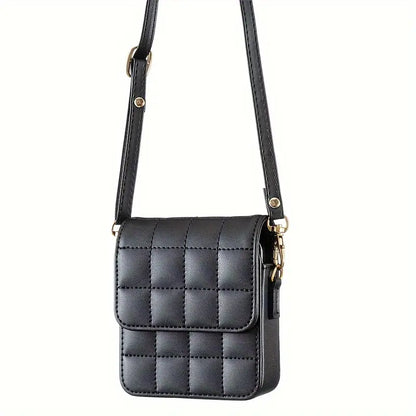 Quilted Crossbody Phone Pouch for Samsung Z Flip