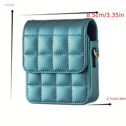 Quilted Crossbody Phone Pouch for Samsung Z Flip